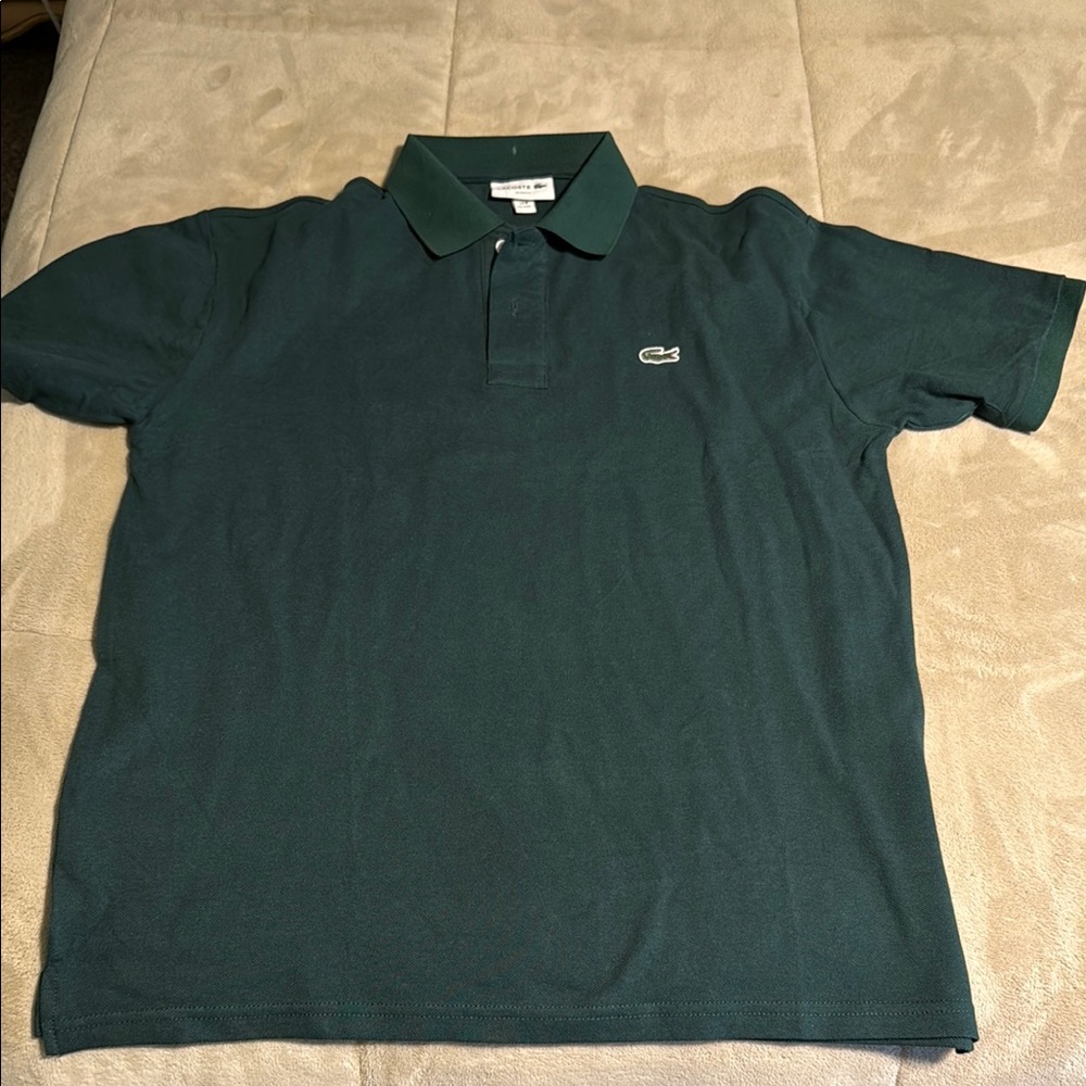 Lacoste Men’s Green Polo Shirt Slim Fit